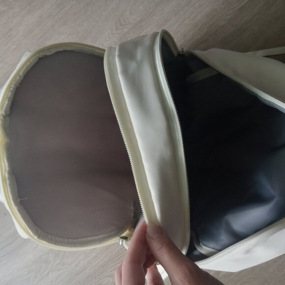 NEW Cream Ivory All in motion Athletic Sporty Backpack - Picture 4 of 6